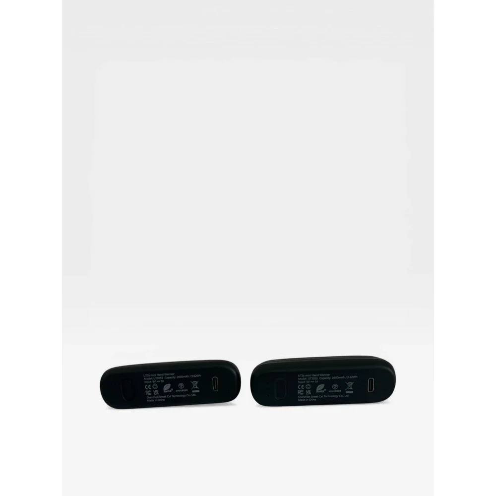 Ocoopa UT2 Mini Rechargeable Hand Warmers Magnetic Black Union Series UT3055 Set